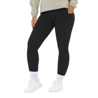 Athlecia Fineley Brushed Grip Pocket Tights Gr. 36 Schwarz Damen