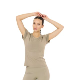 Athlecia Lonny SS Tee Gr. 36 Braun Damen