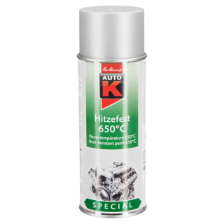 Auto K Auto-K Autolackspray Hitzefest 650°C silber 400 ml