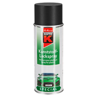 Auto K Auto-K Kunststoff-Lackspray schwarz 400 ml