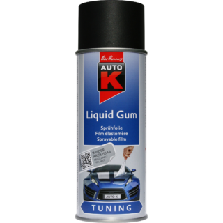 Auto K Sprühfolie Liquid Gum 'Auto-K' schwarz 400 ml