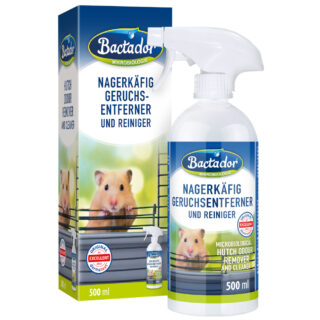 Bactador Nagerkäfig Geruchsentferner und Reiniger - Sparpaket: 2 x 500 ml