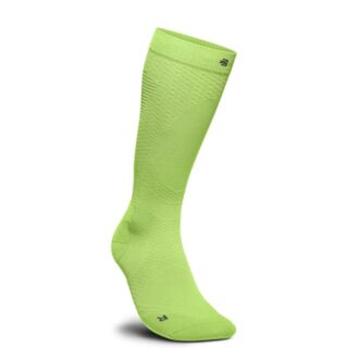 Bauerfeind Ultralight Kompressionssocken High Cut Gr. L (38-40) Grün für Lauftraining und Regeneration