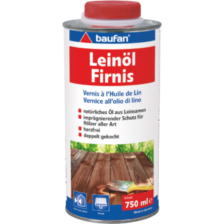Baufan Leinölfirnis transparent 750 ml