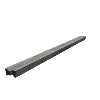Beckers Betonzaun Betonzaun Rechteck-Oberlatte 'Standard' doppelseitig 206 x 15 x 8 cm