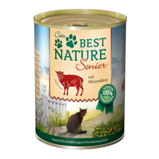 Best Nature Cat Senior 6 x 400 g - Lamm