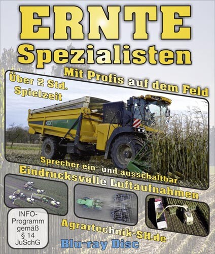 Blu-ray Ernte Spezialisten "Profis auf dem Feld"