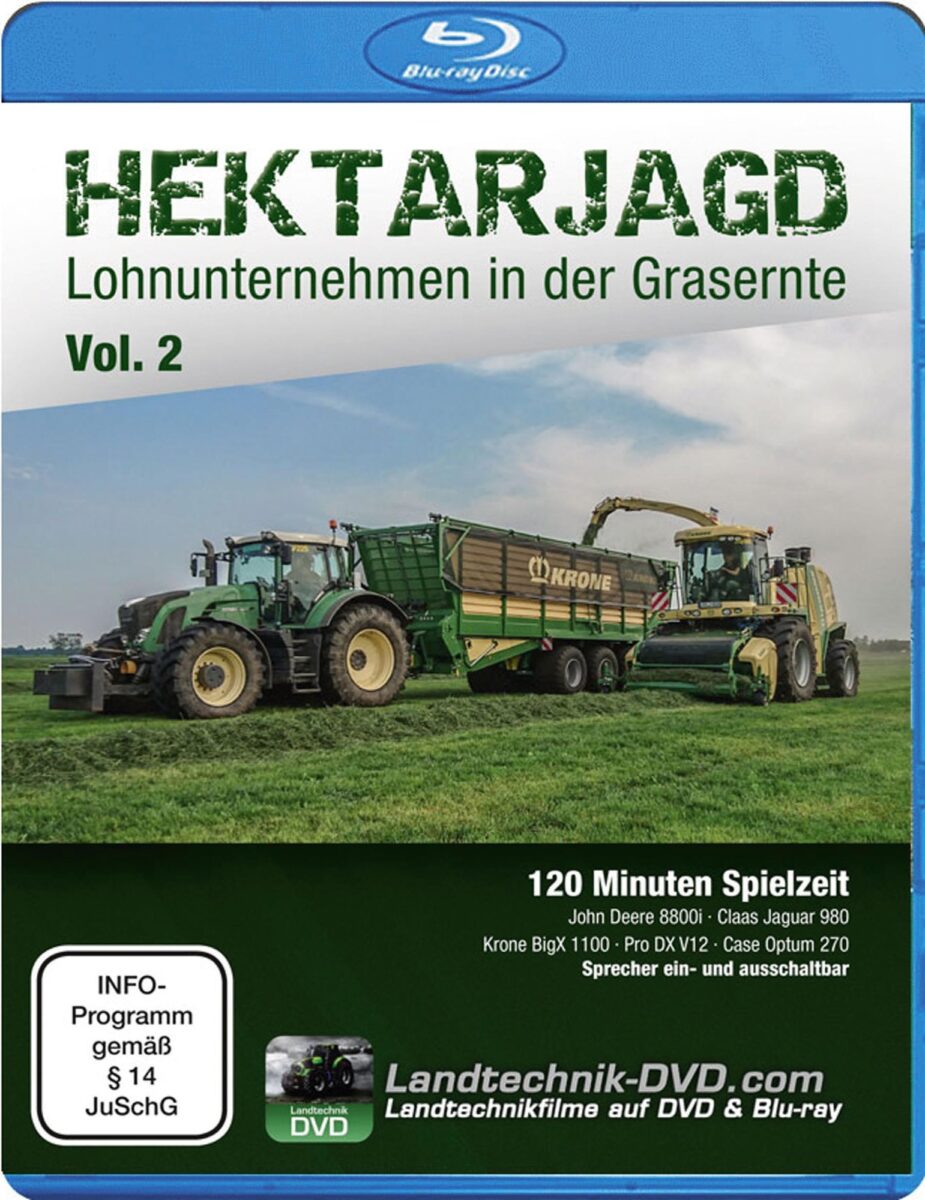 Blu-ray Hektarjagd Vol. 2 - Lohnunternehmen in der Grasernte