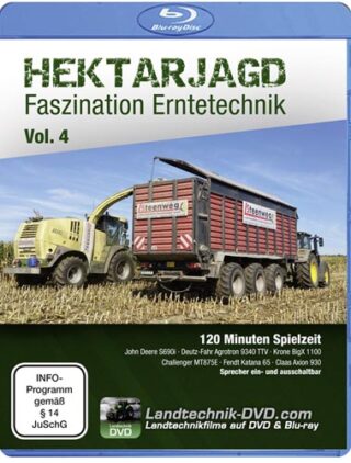Blu-ray Hektarjagd Vol. 4 - Faszination Erntetechnik