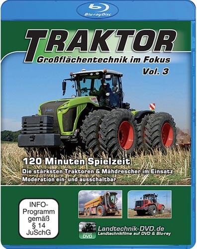 Blu-ray Traktor - Großflächentechnik im Fokus Teil 3