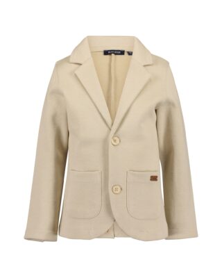 Blue Seven Sweatjacke Sweatblazer, Einreiher mit Reversekragen