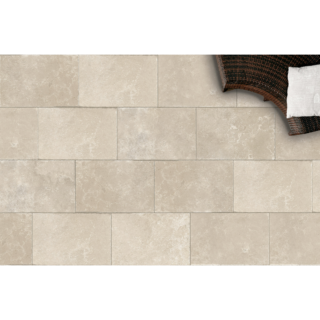 Bodenplatte 'Antiquus' hellbraun 40,8 x 61,4 x 2 cm