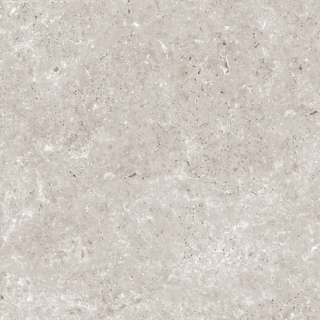 Bodenplatte 'Travertine' Feinsteinzeug grau 79,7 x 79,7 x 2 cm