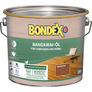 Bondex Holzöl bangkiraifarben 2,5 l