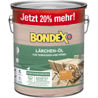 Bondex Holzöl lärchefarben 3 l
