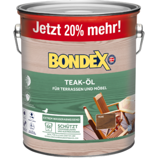 Bondex Holzöl teakfarben 3 l
