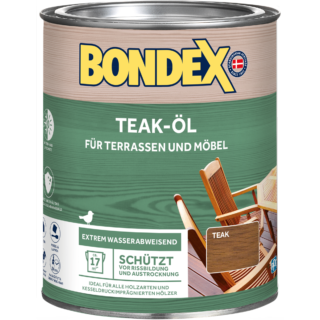 Bondex Holzöl teakfarben 750 ml