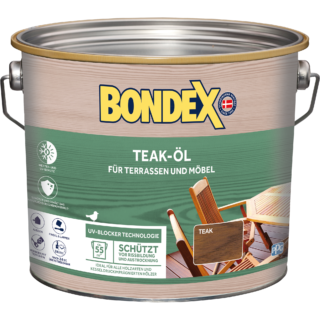 Bondex Holzöl teakfarben hell 2,5 l