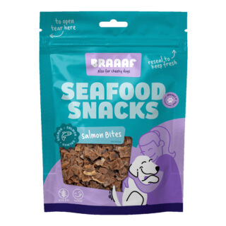 Braaaf Seafood Snacks mit Lachs - Sparpaket: 2 x 70 g