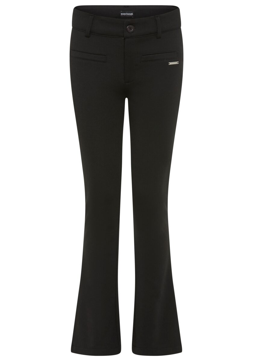 Bruno Banani Bootcuthose "Schlaghose, trendige Stretchhose in Milano-Ware, für Mädchen" Für TEENS. Bootcut-Hose