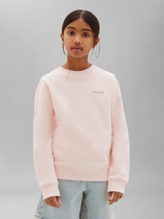 Calvin Klein Jeans Sweatshirt "SMALL CHEST LOGO REGULAR", Regular fit, Logoschriftzug