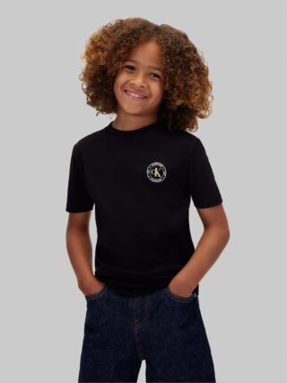 Calvin Klein Jeans T-Shirt "CK SMALL CHEST CIRCLE SS T-SHIRT" Regular fit mit Rundhalsausschnitt