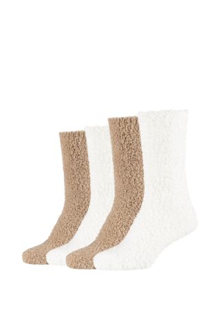 Camano Socken "4er Pack" 4er Pack Superbequem: weiche und warme Kuschelsocken, 4er Pack