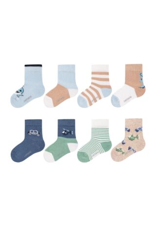 Camano Socken "8er Pack" 8er Pack Aus OCS zertifizierter Baumwolle, Ohne einengenden Gummibund