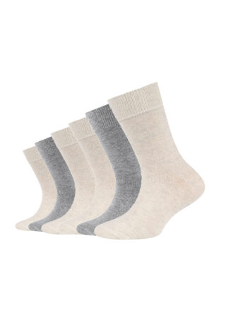 Camano Socken "ca-soft" 6 Paar, mit Komfortbund und gepolsterten Zehen-/Fersenbereich