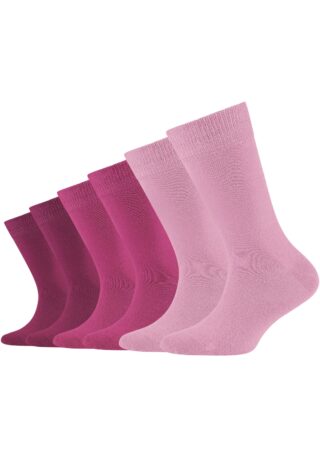 Camano Socken "ca-soft" 6 Paar, mit Komfortbund und gepolsterten Zehen-/Fersenbereich