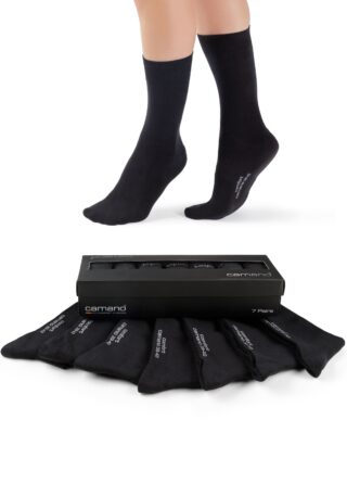 Camano Socken "comfort" 7 Paar, in langer Form, mit Geschenkbox
