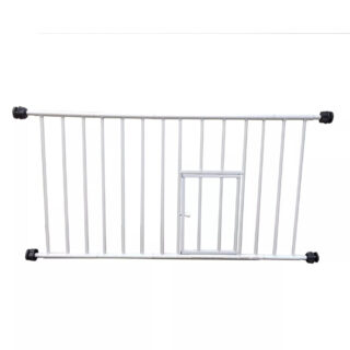 Carlson Mini-Absperrgitter mit Kleintiertür - B 45,7 - 78,74 cm x H 45,7 cm