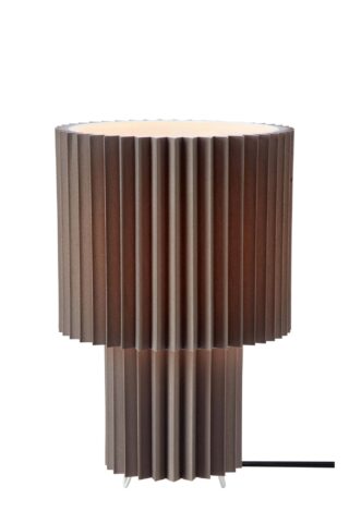Catis Tischlampe Grau 32 cm