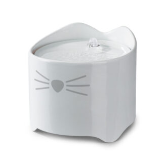 Catit Pixi Keramiktrinkbrunnen, weiß - Zubehör: Ersatzfilter (6 Stück)
