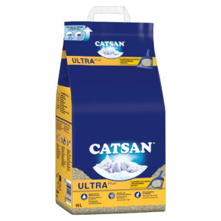 Catsan Ultra plus Klumpstreu - 15 l