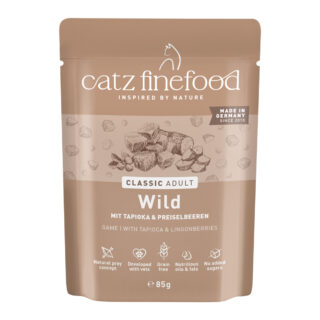 catz finefood 8 x 85 g - Wild