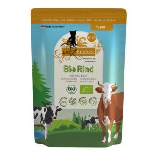 catz finefood Bio 12 x 85 g - No.507 Bio-Rind