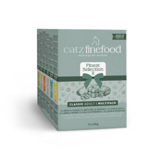 catz finefood Probiermix 12 x 85 g - Mixpaket 1 (6 Sorten)