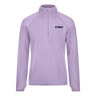 CEP Core Run Thermal Zip Shirt Gr. L Lila Damen