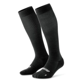 CEP Flugsocken Damen Gr. 34-37 II Schwarz - Optimaler Komfort für Reisen
