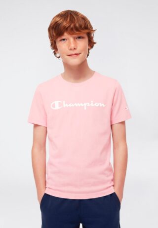 Champion T-Shirt "SPORTWEAR T-SHIRT Standard Fit" Kurzarm, für Kinder, aus Baumwolle, Standard Fit