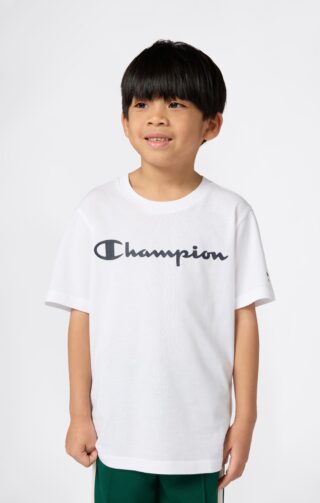 Champion T-Shirt "SPORTWEAR T-SHIRT Standard Fit" Kurzarm, für Kinder, aus Baumwolle, Standard Fit