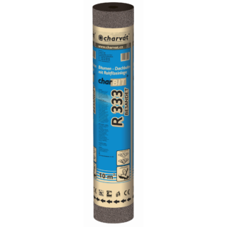 Charvat Bitumen-Dachbahn 'charBIT R333' besandet schwarz 100 x 1000 cm