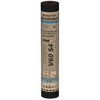 Charvat Bitumen-Schweißbahn 'V60 S4 ALU' oxidfrei