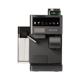 CHiATO coffeePLAY 5-in-1 Kaffeemaschine mit Mahlwerk und Milchsystem – Grau