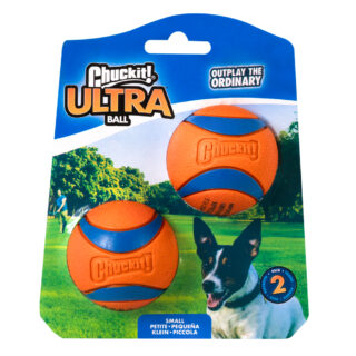 Chuckit! Ultra Ball - Größe S: 2 Stück, ca. Ø 5,1 cm