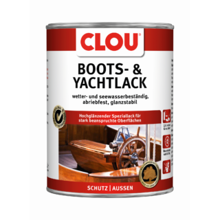 Clou Boots- & Yachtlack farblos hochglänzend 2,5 l