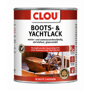 Clou Boots- & Yachtlack farblos hochglänzend 750 ml