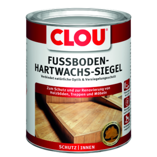 Clou Fußboden-Hartwachs-Siegel transparent 750 ml