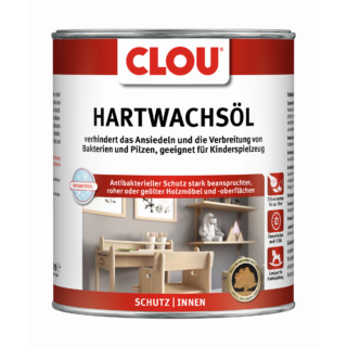 Clou Hartwachs-ÖL antibakteriell 750 ml